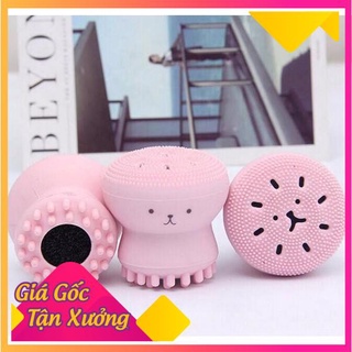 [XẢ KHO+FREE SHIP] Cọ rửa mặt bạch tuột silicon
