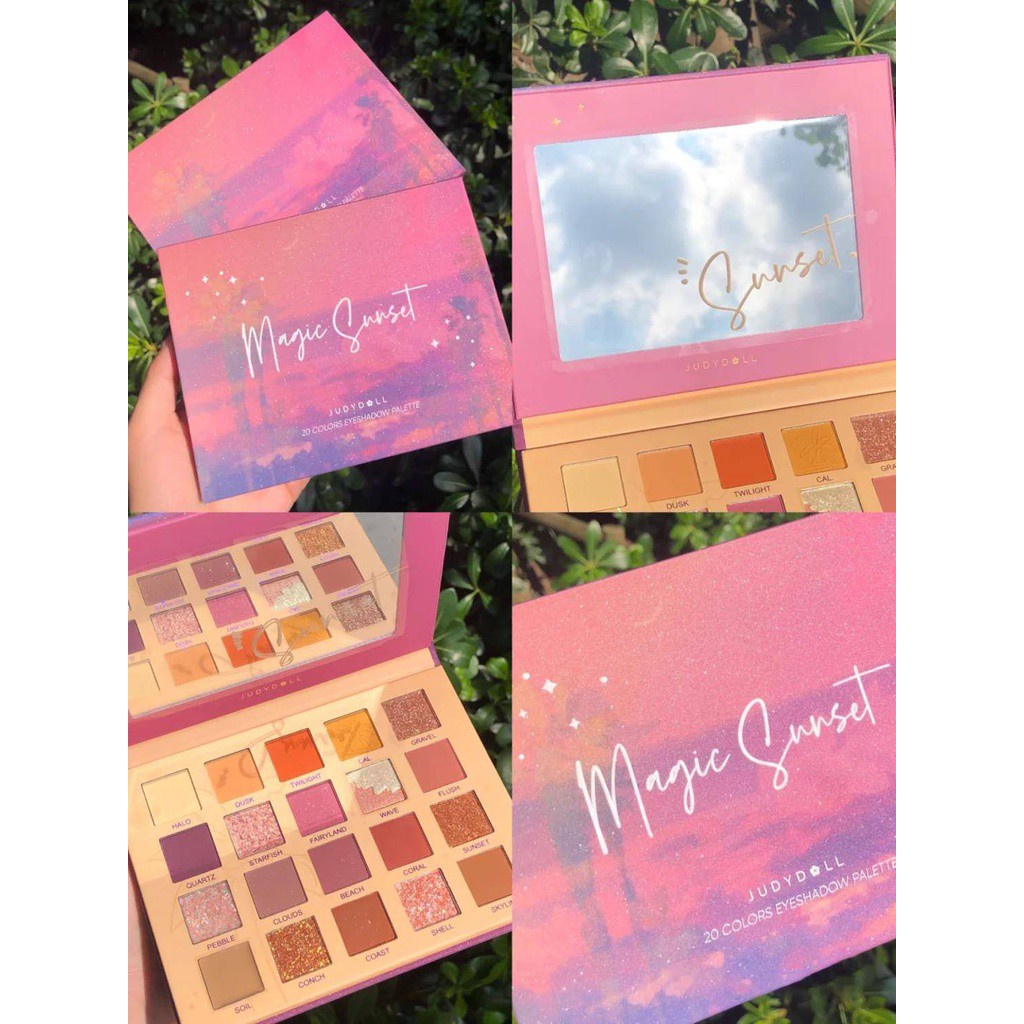 [Hàng mới về] Bảng Phấn Mắt 20 Màu Mờ Ánh Nhũ Trang Điểm Chống Nước Lâu Phai Màu Sắc Thời Trang | BigBuy360 - bigbuy360.vn