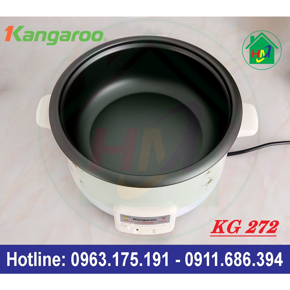 Nồi Lẩu Điện Kangaroo 4.5L KG272 Chính Hãng