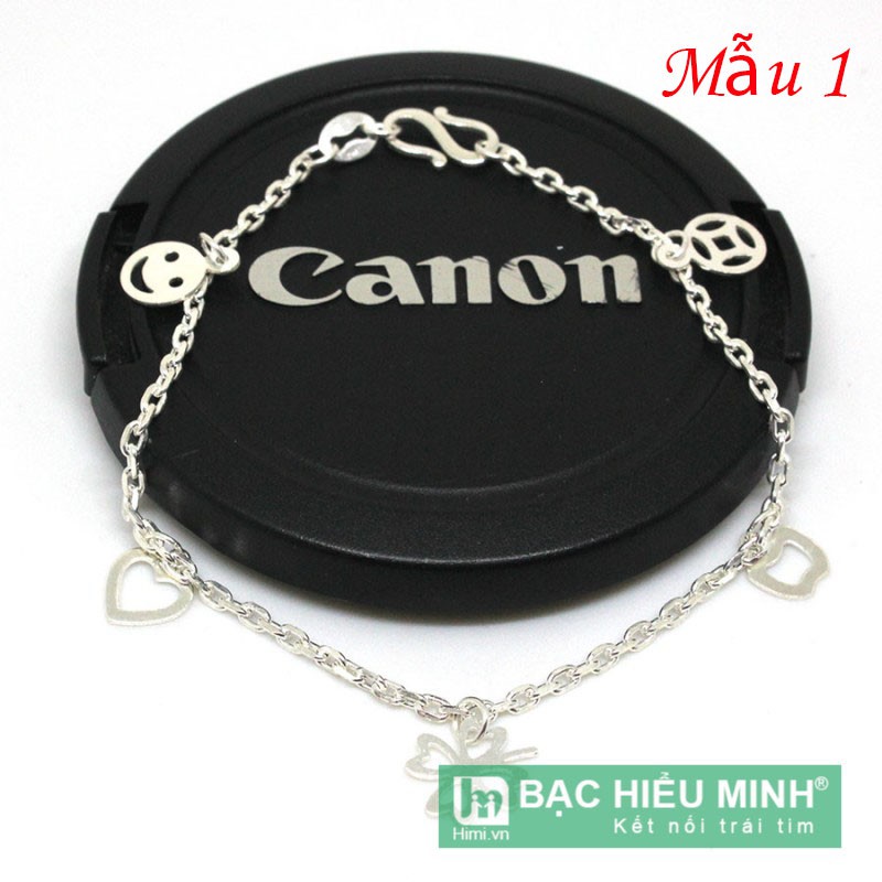 Lắc tay nữ bạc 925 HIMI LTU001 kiểu hàn quốc bạc thật đơn giản sáng đẹp - BẠC HIỂU MINH | BigBuy360 - bigbuy360.vn