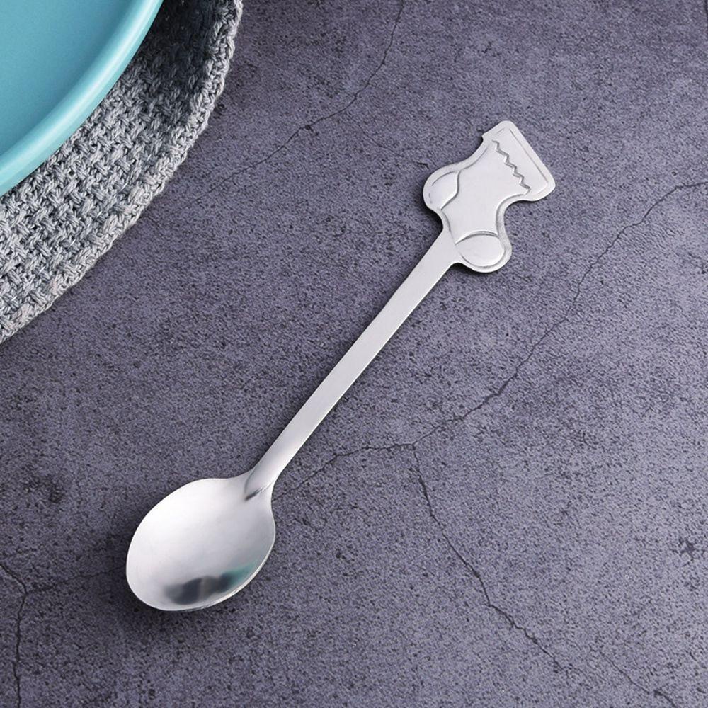 IVORY Bộ 4 Muỗng Cà Phê Bằng Thép Không Gỉ Mừng Năm Mới