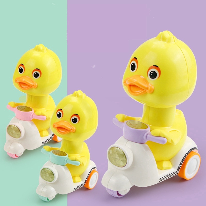 Chú Vịt Vàng Đồ Chơi Nhấn Eo Vui Nhộn Cho Bé