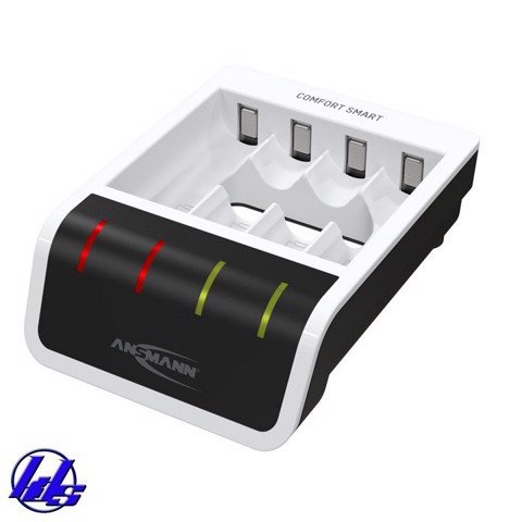 Đốc sạc Ansmann cho pin AA/AAA cổng USB