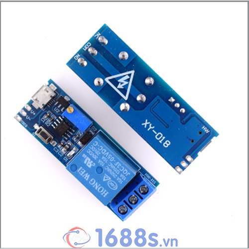 Mạch Relay Tạo Trễ 1 Kênh 5V - 30V IC 555 - 1688s.vn