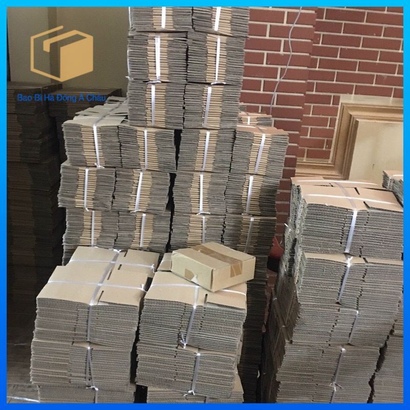 Hộp carton gói hàng, đóng hàng 20x20x10. COMBO 1000 hộp