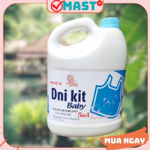 Nước giặt Xả Vải Dni Kit 3.8ml không Thơm Hoàn Tiền mùi hương nhẹ