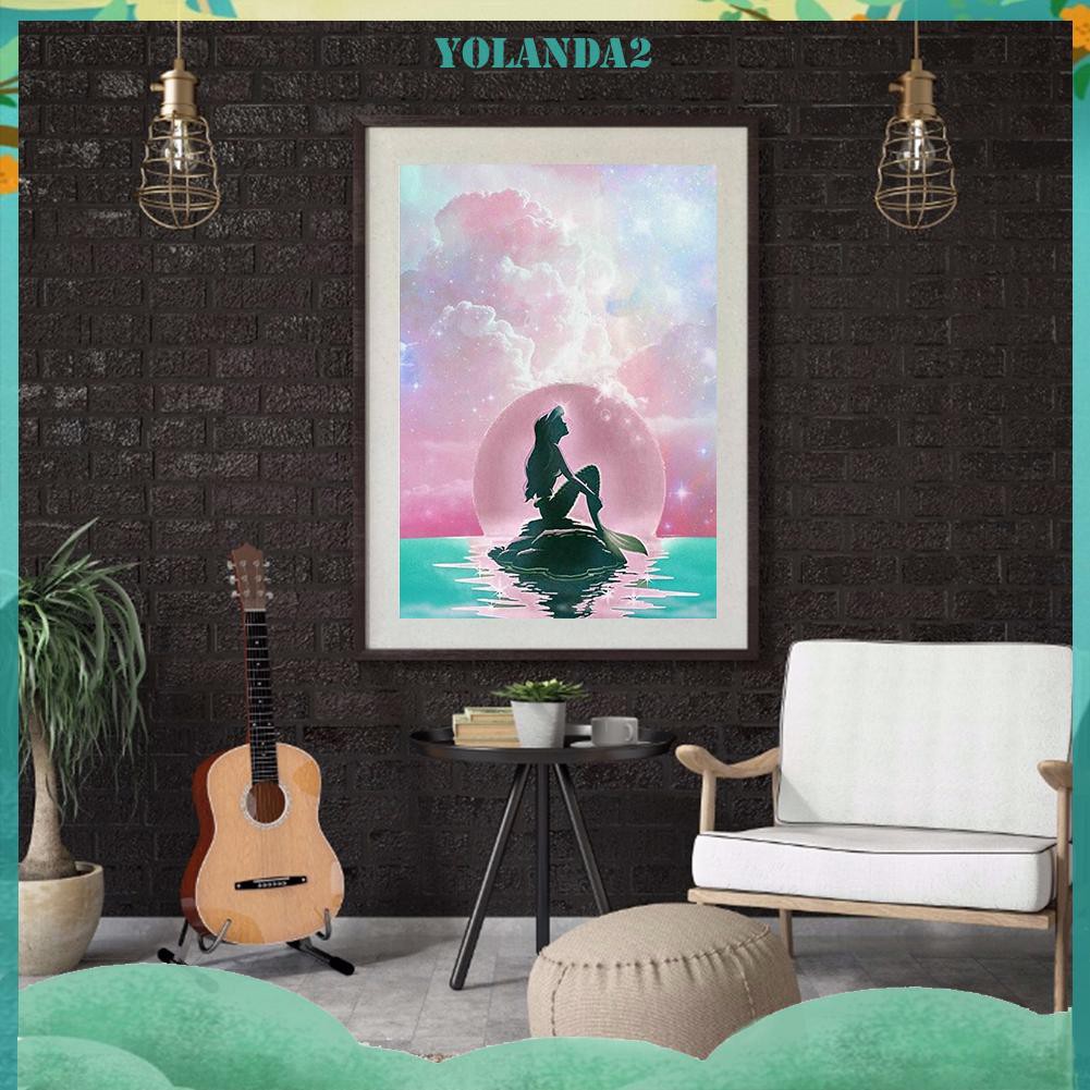 Bộ Tranh Đính Trang Trí Hình Đám Mây 5d Diy