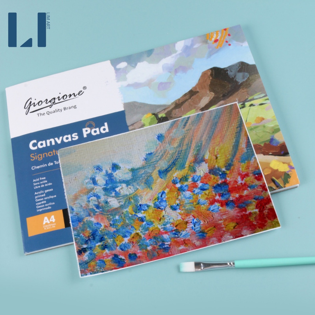 Canvas dạng sổ Giorgione, Canvas pad Giorgione khổ A4/A3/A5