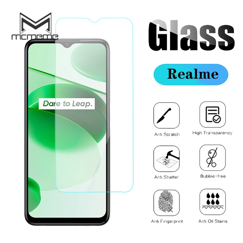 Kính cường lực toàn màn hình cho OPPO Realme C35 C21y C25y C20 C21 C15 C11 C12 C25 C25s