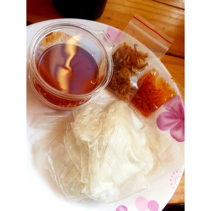Bánh Tráng Sốt Muối Tắc Hành Phi
