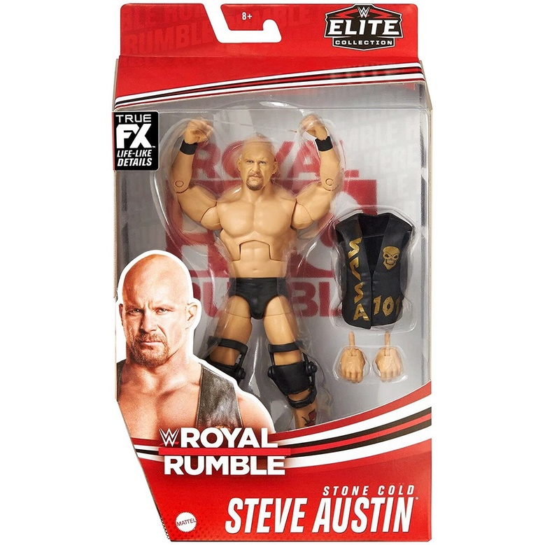 MÔ HÌNH WWE Stone Cold Steve Austin - WWE Elite Royal Rumble 2021 (HÀNG ORDER)