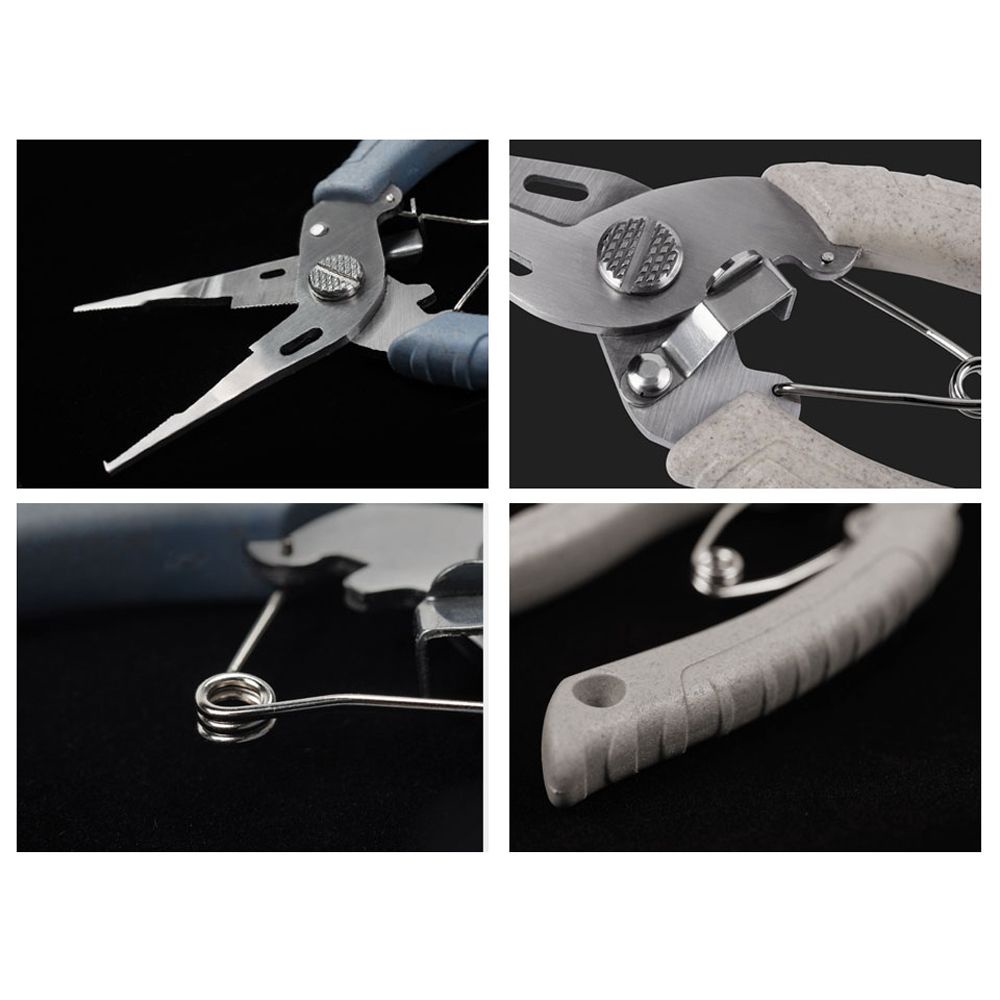 Kìm gỡ lưỡi câu cá đa năng bằng thép không gỉ