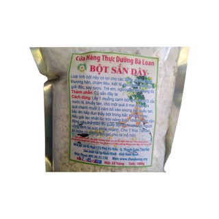 Bột sắn dây 1kg thực dưỡng Bà Loan