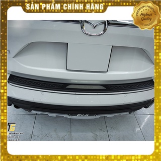 Ốp chống trầy bậc cốp ngoài mazda cx5, cx-5 2018-2021 - nhựa abs cao cấp