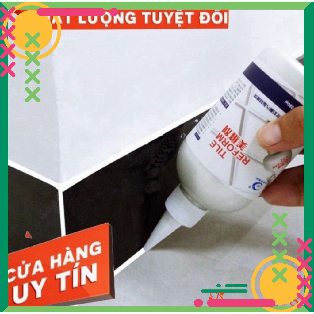 [FREE SHIP] Kẻ gạch, Tái tạo viền gạch Tile Reform - Lọ sơn kẻ chỉ gạch công Nghệ Hàn Quốc(hàng đẹp)