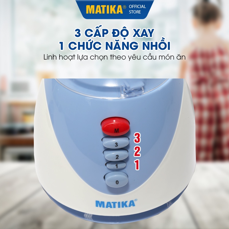 Máy Xay Sinh Tố MATIKA Đa Năng MTK-3111