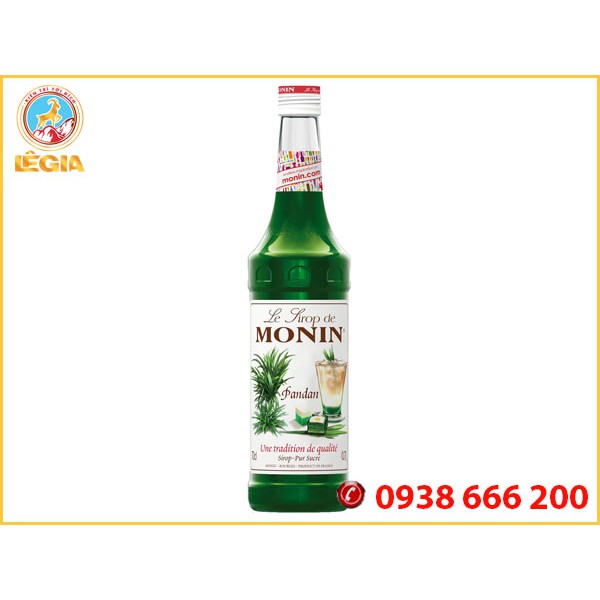 SIRO MONIN LÁ DỨA 700ML (PANDAN SYRUP)