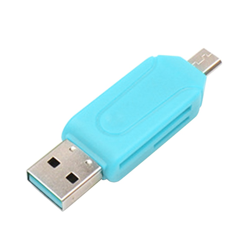Đầu Đọc Thẻ Nhớ SD TF &amp; Advanced OTG USB 2.0 Thiết Kế Nhỏ Gọn