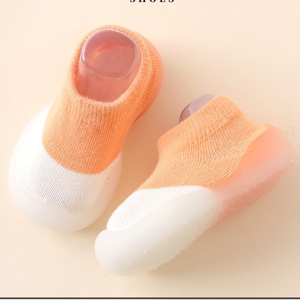 Giày Bún Cho Bé Tập Đi Từ 0-2 Tuổi Co Giãn Đế Mềm Nhẹ Êm Chống Trơn Chống Vấp (G35)