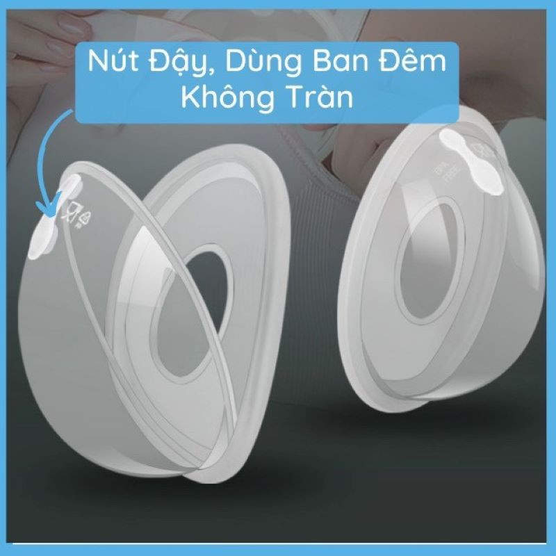 Hộp 2 phễu hứng sữa Babuu cao cấp