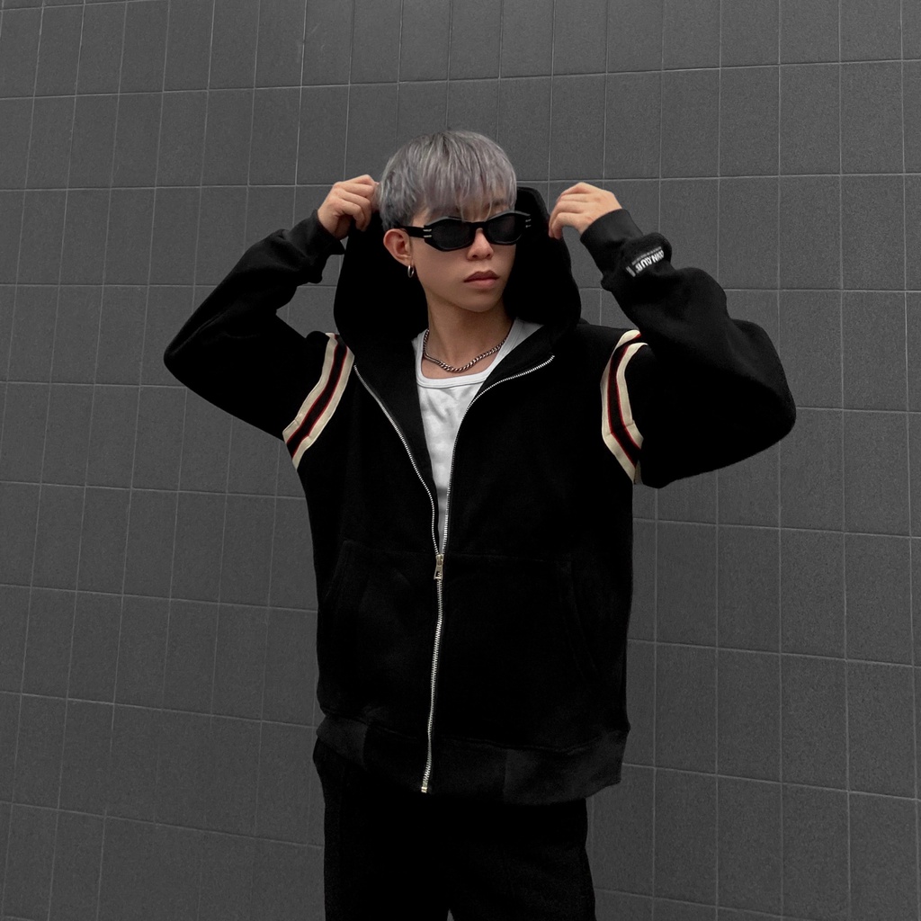 Áo Hooded Jacket Odin Club, Áo Hoodie Kéo Khóa Form Rộng Unisex, Local Brand ODIN CLUB