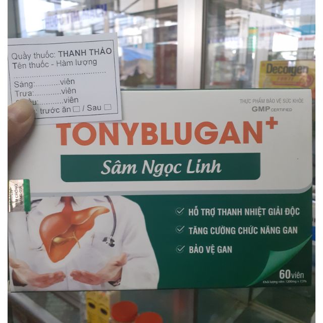 🍁🍁GIẢI ĐỘC GAN TONYBLUGAN 🍁🍁