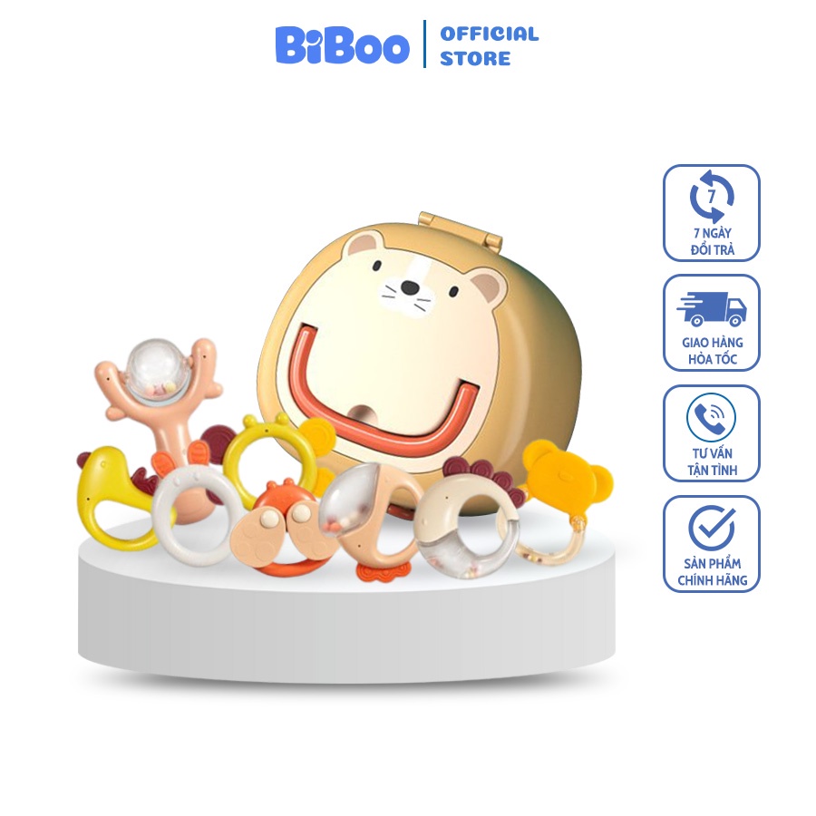 Bộ đồ chơi xúc xắc cho bé gặm nướu cho bé sơ sinh