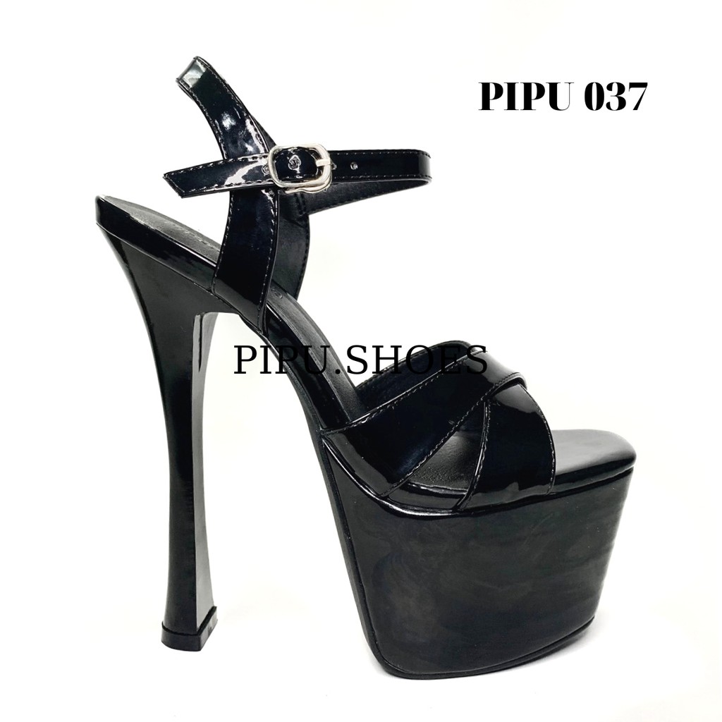 Giày cao got đế đúp nữ 16cm & 17cm ,sandals cao got trên 10cm catwalk