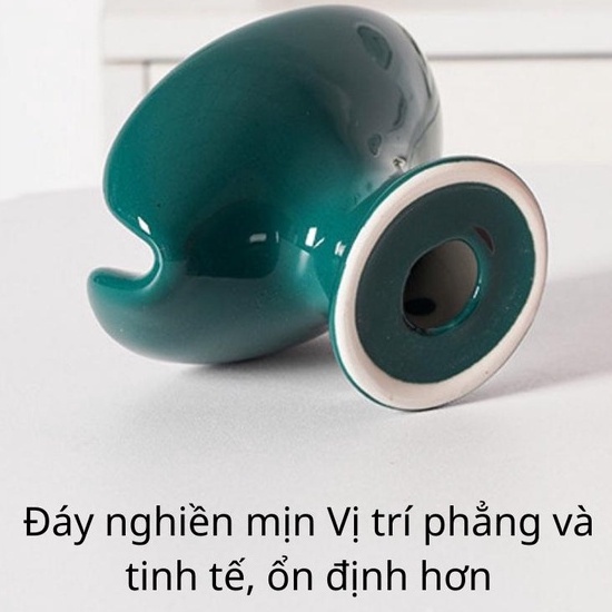 Khay Đựng Xà Bông, Khay Để Xà Phòng 200g Chất Liệu Gốm Sứ Cao Cấp Có Rãnh Thoát Nước