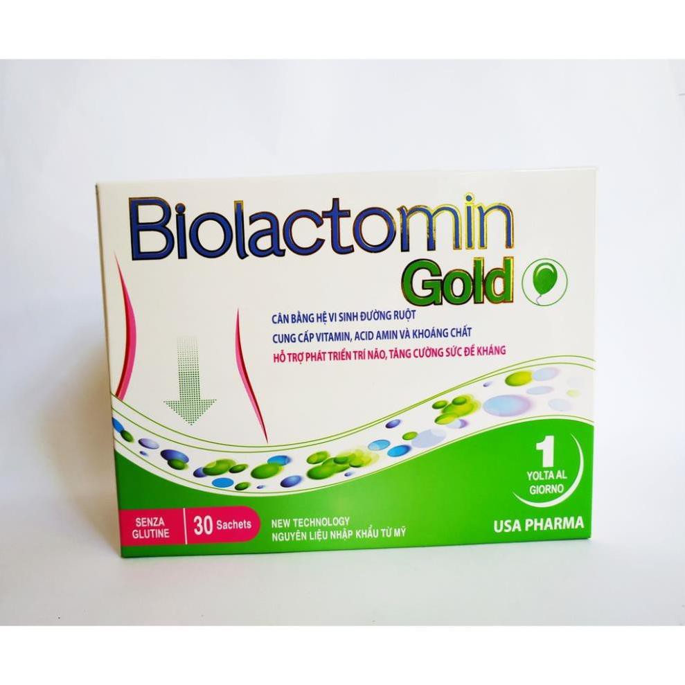 CỐM VI SINH BIOLACTOMIN GOLD CÂN BẰNG HỆ TIÊU HÓA ĐƯỜNG RUỘT CHỐNG TÁO BÓN KÍCH THÍCH ĂN TĂNG CƯỜNG SỨC ĐỀ KHÁNG