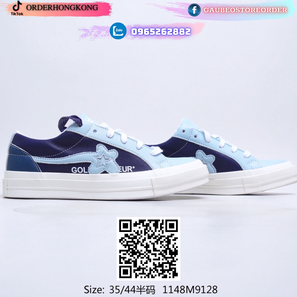 1148M9128 Nhận Order Hỗ Trợ Free Ship Giày 1:1 Sneaker ***CONVERSE X GOLF le FLEUR* One Star Low Top