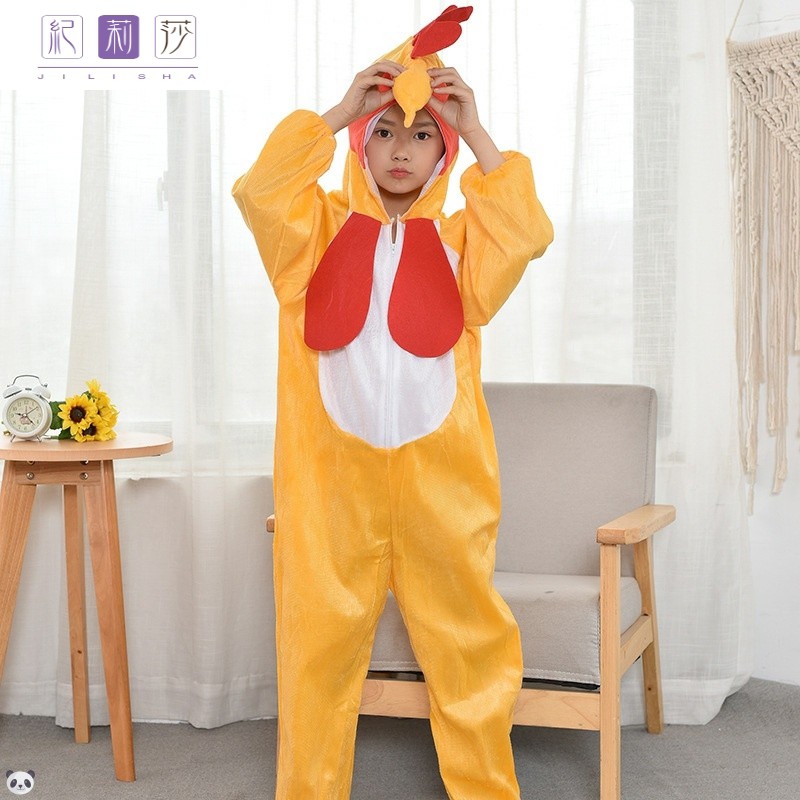 Bộ Đồ Hoá Trang Con Gà Trống Cho Trẻ Em và Người Lớn, trang phục hóa trang các con thú trong 12 con giáp