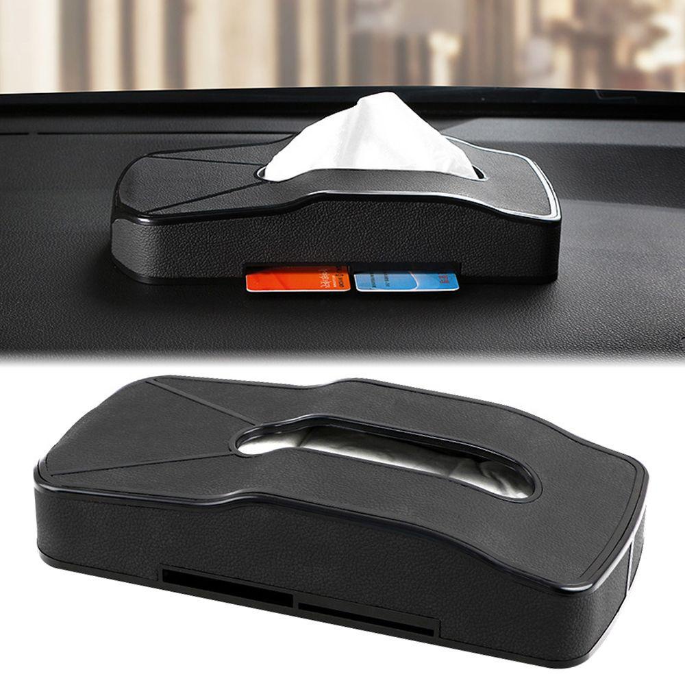 MAYSHOW Hộp Đựng Khăn Giấy / Thẻ Đa Năng Thông Dụng Cho Xe Hơi