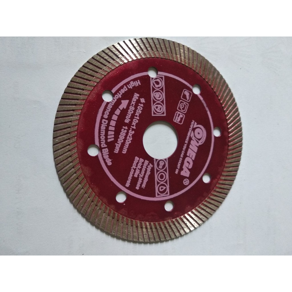 Lưỡi cắt đá gach men Omega 110mm