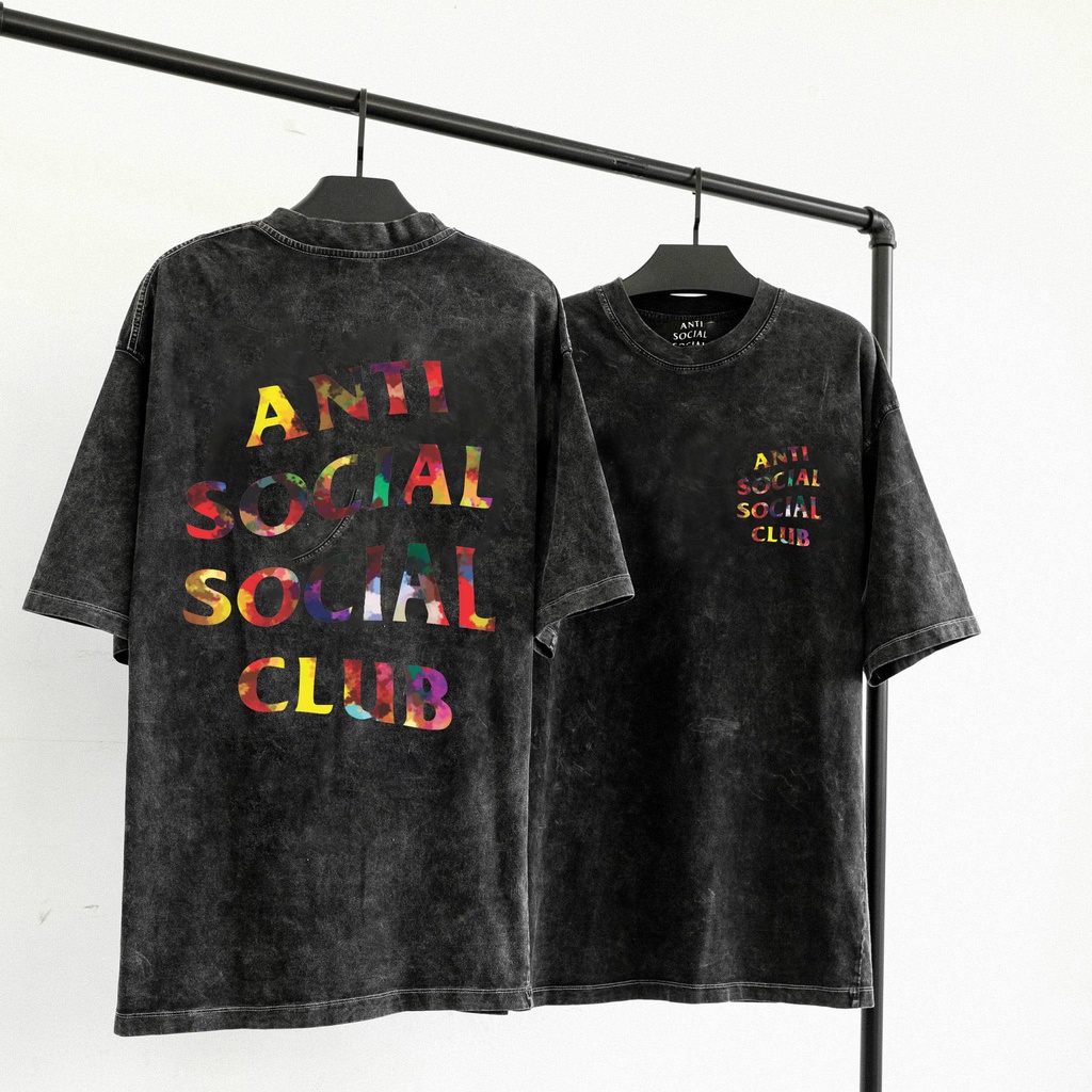 Áo thun Unisex Anti Social Soical Club Họa Tiết 003