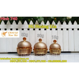 Hủ đựng kem face - hủ hoàng gia cao cấp