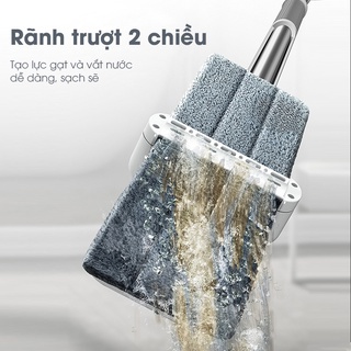 Cây lau nhà tự vắt - SAMONO SCM002 - đầu xoay 360 độ linh hoạt lau mọi ngóc ngách
