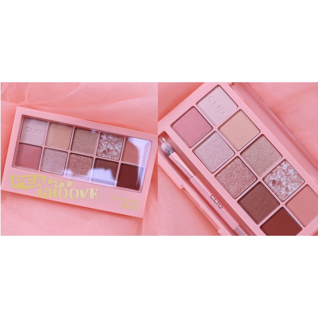 Bảng Phấn Mắt 10 Màu Clio Pro Eye Palette