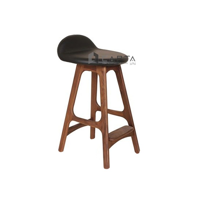 Ghế đảo bếp Erik Buch chân gỗ cao 650