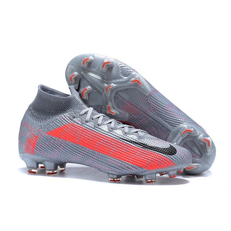 Giày Bóng Đá Mercurial Vapor 13 Elite Xám FG