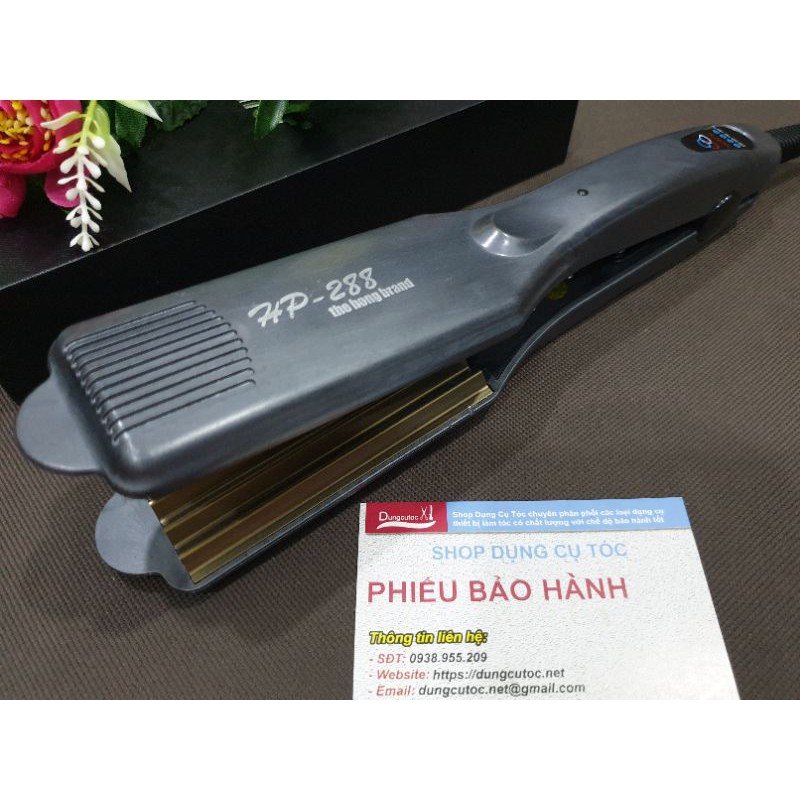 Máy Bấm Tóc HP 288, Máy Kẹp Bấm Xù Bấm Gãy Bản To.(Ảnh thật)