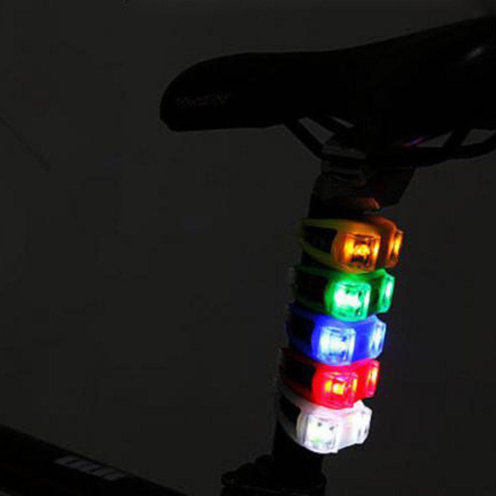 Đèn Led Cảnh Báo An Toàn Gắn Phía Trước Xe Đạp Tiện Dụng