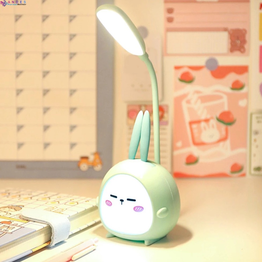 Đèn LED Để Bàn Nhiều Màu Sắc Di Động Dễ Thương Có Thể Gập Gọn Và Bảo Vệ Mắt
