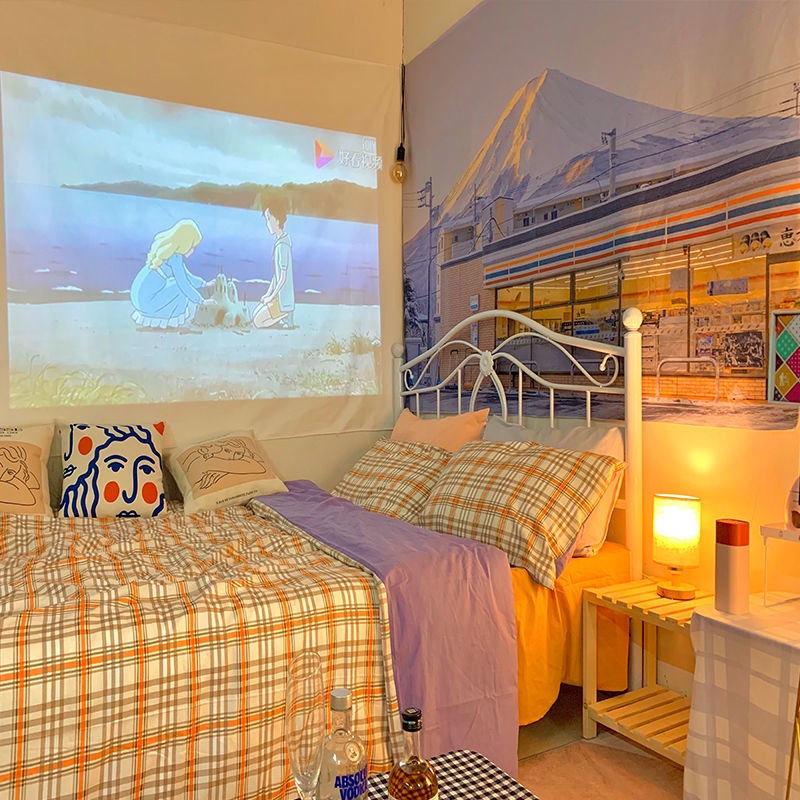 Tranh vải treo tường phòng khách / phòng ngủ phong cách Nhật Bản độc đáo