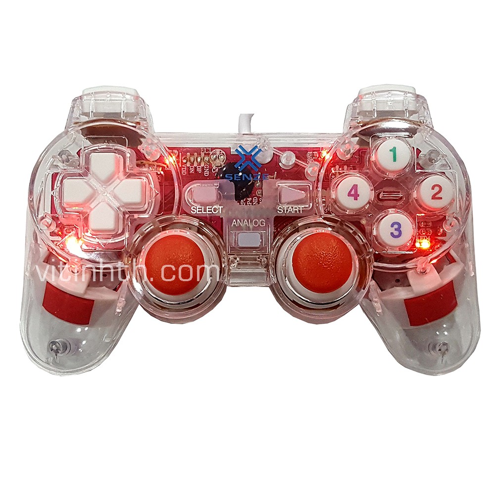 Tay cầm chơi game chính hãng Gamepad PC / Laptop - TH Computer Q11