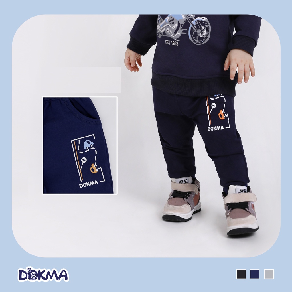 DQ1116 Quần dài bo ống DOKMA  DQ1721