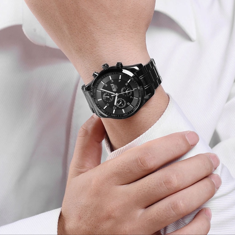 Đồng hồ nam BOSCK Japan 8251 ko lịch