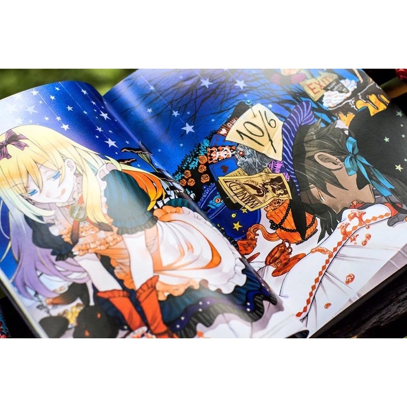 Sổ tay Artbook Pandora hearts Nhật