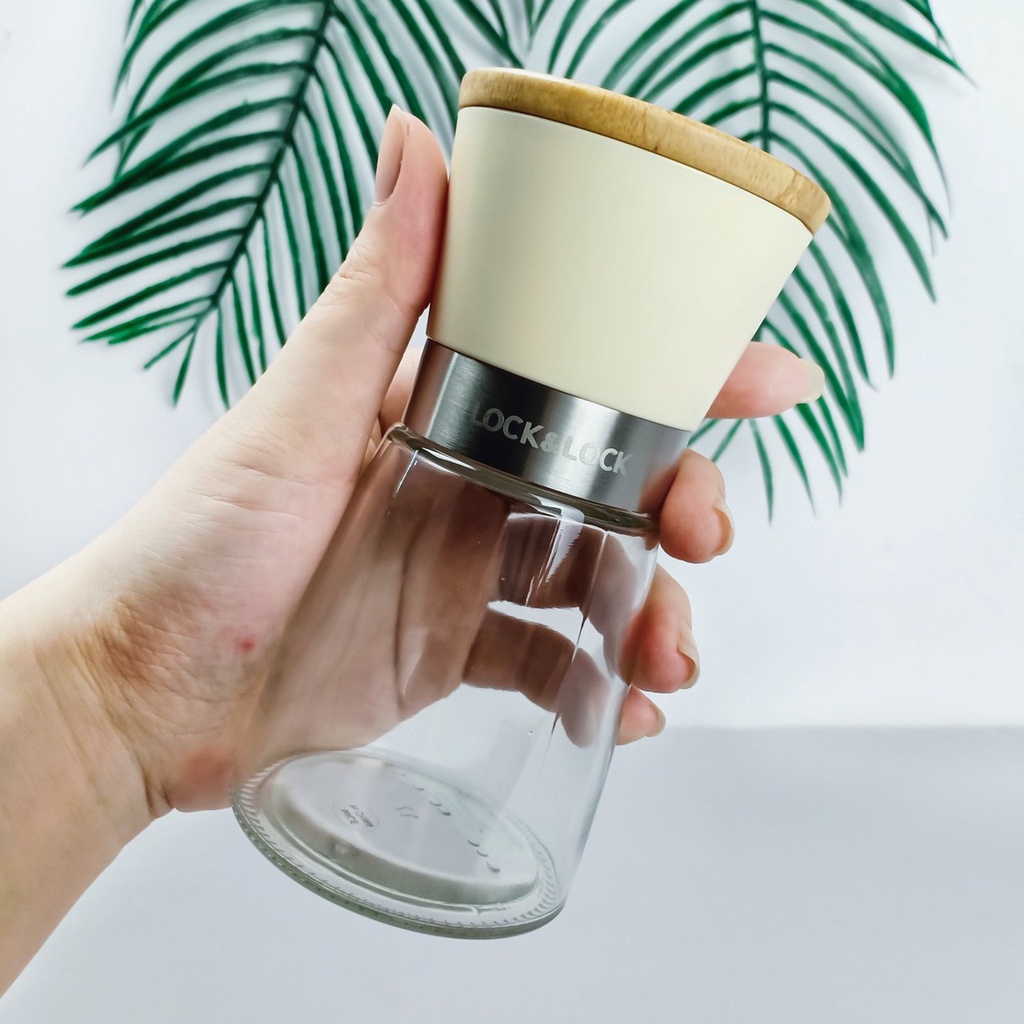 HŨ XAY TIÊU THUY TINH LOCKNLOCK CKO116 170ml