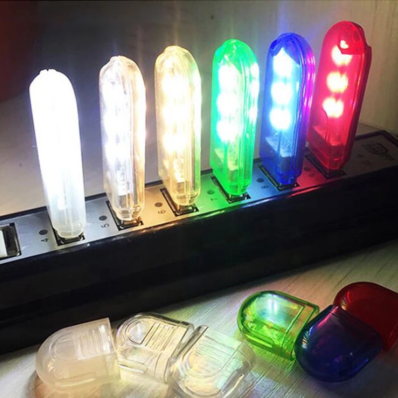 Đèn Led Usb Dc5V 1.5w Nhiều Màu Sắc Tiện Dụng Mang Theo Du Lịch Cắm Trại